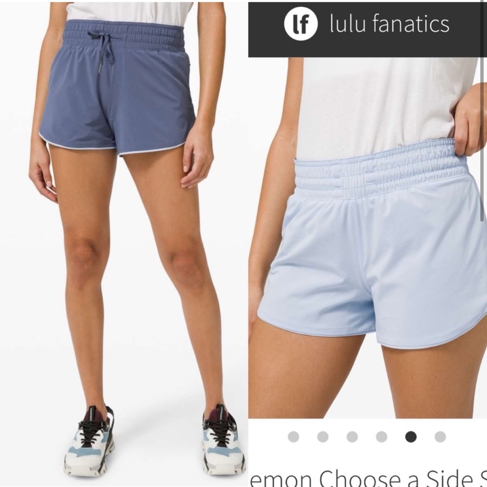 Lululemon Athletica Reversible Blue Athletic Shorts